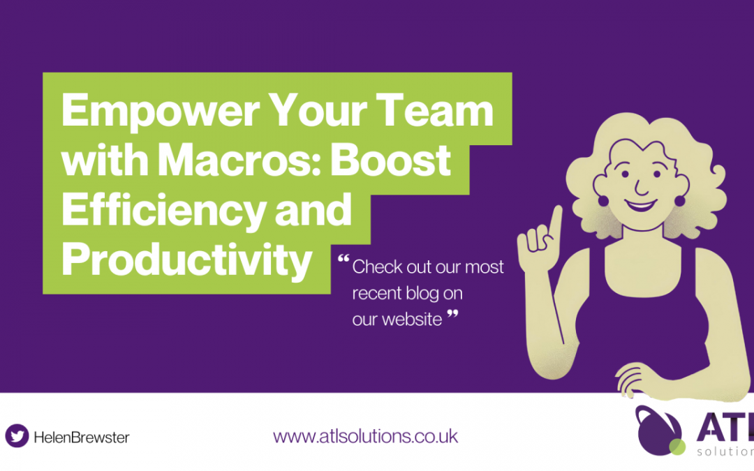 Empower Your Team with Macros: Boost Efficiency and Productivity